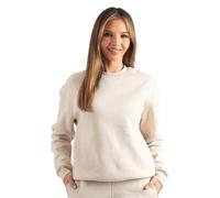 Carlheim Women's Sweatshirt Harper Branded, Beige, Small