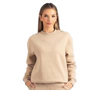 Carlheim Women's Sweatshirt Harper Branded, Tan, Small