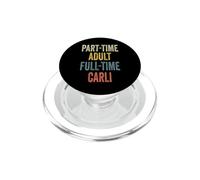 CARLI Personalized Retro Girls Part-Time CARLI Name PopSockets PopGrip per MagSafe