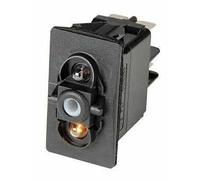 CARLING SWITCH Interruttore Contura II (ON)-OFF-(ON) 12V con led