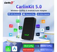 CarlinKit 5.0 2air Adattatore CarPlay Wireless Android Auto Wireless Smart Box 2 in 1 Per Volvo Benz Audi Kia Hyundai VW Mazda