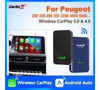 CarlinKit 5.0 2Air e 4.0 Wireless Android Auto CarPlay Adattatore Per Peugeot 4008 408 5008 508 2008 308 Expert Traveller Rifter ecc