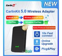 CarlinKit 5.0 2Air e CP2A Wireless Android Auto e CarPlay Adattatore Wireless 2.4G e 5.8Ghz WiFi Auto Connect Aggiornamento OTA per Auto OEM