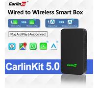 CarlinKit 5.0 2air Mini Wireless Android Auto Wired A Wireless CarPlay Adattatore Smart Car Navigation Box 5G WiFi BT Auto-connessione