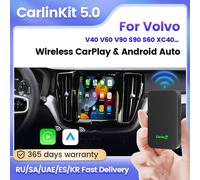 Carlinkit 5.0 Android Auto Senza Fili Per Volvo V40 V60 Xc60 2015-2022 Car play Adattatore Senza Fili Wifi GPS Bluetooth Plug & Play