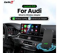 CarlinKit 5.0 CarPlay Android Auto Adattatore Wireless Dongle per Audi A1 A3 A4 A5 A6 A7 A8 Q2 Q3 Q5 Q7 Q8 TT e-tron MIB2 MIB3 MMI