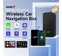 CarlinKit 5.0 Wired a Wireless Android Auto Box Adattatore CarPlay Wireless Smart Car Ai Box WiFi Bluetooth Auto Connect Plug & Play