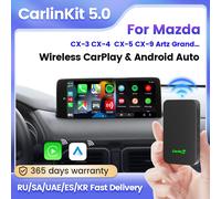 Carlinkit 5.0 Wireless Car Play Dongle Autoradio Draadloze Adattatore Android Auto Box Per Mazda Cx5 6 Mazda Supporto multi-dispositivo