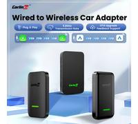 CarlinKit 5.0 Wireless CarPlay/Android Auto Adapter Dongle portatile per autoradio OEM con cablato CarPlay Android Auto