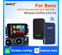 CarlinKit 5 e 4.0 Wireless Android Auto CarPlay Adattatore BT Connessione automatica per Mercedes Benz A/B/C/E/X/V/S GLC GLB GLA EQA EQC EQS EQE Classe CLE
