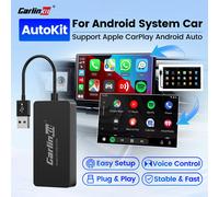 CarlinKit Android Auto USB Dongle Adattatore CarPlay Wireless per Supporto Auto Android Spotify Waze Mappa Telefono Mirrorlink Autoradio
