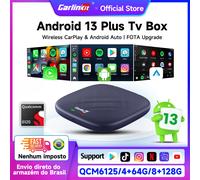Carlinkit Android Tv Box Android 13 Wireless Carplay Ai Box Qcm6125 8-Core 128GB Smart Car Ai Box Carplay per Netflix Youtube