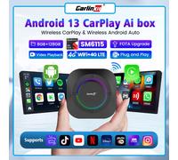 Carlinkit CarPlay Ai Box Wireless CarPlay Wireless Android Auto Per Audi Mazda Toyota Con Netflix YouTube 4G Qualcomm 6115