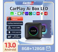 Carlinkit CarPlay Android 13 Plus All in One Box CarPlay Wireless Android Auto per Benz Toyota Skoda 4GLTE Qualcomm 8 Core 64GB