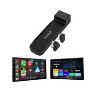 Carlinkit FireDrive Link Pro - Adattatore Fire TV a CarPlay, converte CarPlay cablato in HDMI, supporta CarPlay wireless e Android Auto, mantiene controlli e microfono OEM, Plug & Play