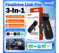CarlinKit FireDrive Link Pro Per Fire TV Stick Supporto Wireless CarPlay Android Auto HDMI 3 in 1 TV Streaming Box Smart Car Box