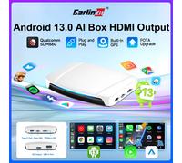 CarlinKit HDMI Android 13 CarPlay Ai Box Wireless CarPlay Android Auto TV Box Schermo diviso GPS per Netflix YouTube IPTV 8G + 128G
