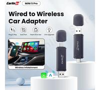 Adattatore CarPlay wireless CarlinKit MINI5 per iPhone Converti cavo in CarPlay wireless Plug&Play Mini5 Adapter