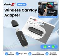 Carlinkit Mini 5 Adattatore wireless Carplay Connessione senza soluzione di continuità per Carplay cablato BLE Wifi Connect Aggiornamento dell'infortunazione dell'auto