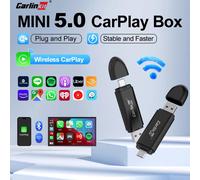 CarlinKit Mini 5 SE Pro: 2 in 1 - Adattatore CarPlay e Android Auto Wireless