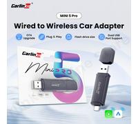 Adattatore CarPlay wireless CarlinKit MINI5 per iPhone Converti cavo in CarPlay wireless Plug&Play Mini5 Adapter