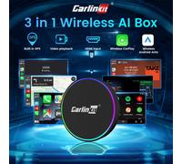 CarlinKit MINI HD2CP Pro Wireless CarPlay AI Box Android Auto TV Box 2025 Nuovo Dongle ingresso HDMI 2K HD per musica Youtube Netfliex