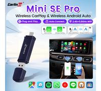CarlinKit MINI SE Pro Adattatore wireless Smart Wireless CarPlay Android Auto USB Dongle WiFi Bluetooth Connessione automatica Aggiornamento OTA