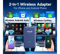 CarlinKit Smart Car Box Supporto Wireless Android Auto CarPlay Adattatore WiFi Bluetooth Connessione automatica per auto con CarPlay cablato