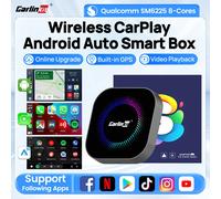 CarlinKit Tbox S2F Android Auto Wireless CarPlay TV Box Android 13 Wifi 5GHz 8G 128G AI Box per Youtube Netflix Audi CarPlay Car
