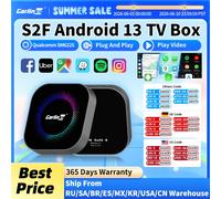 CarlinKit TV Box S2F Android 13 CarPlay Ai Box SM6225 8 core Wireless CarPlay Android Auto Video Streaming Box 4G LTE e WiFi GPS