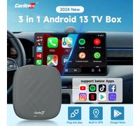 CarlinKit Wireless Carplay Android Auto TV Box Android 13 4 + 64G Carplay Adattatore Wireless Wifi AI Box per Google Youtube IOS17