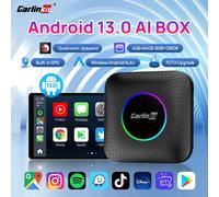 Carlinkit Wireless Tv Box Android Auto 3 in1 Carplay Adapter 128G 8-Core Smart Box Carplay GPS integrato Fota Upgrade USB A