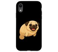 Carlino lamantino Pugnatee divertente cane mamma papà uomini donne Custodia per iPhone XR