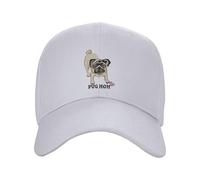 Carlino Mamma Casual Berretto da Baseball Cane da Compagnia da Corsa Hippie Cappello Trucker Primavera Visiera Solare Femminile Maschile Cappelli Eleganti