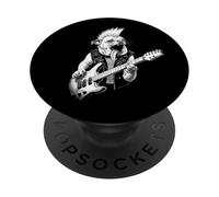 Carlino, Pugese, Cane Crestato Cinese. Metal Punk Rock Musica PopSockets PopGrip Adesivo