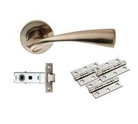 Carlisle Brass UDP007SN/INTB - Chiavistello per Sintra, confezione da porta, nichel satinato