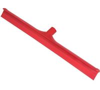 Carlisle Solid one-piece Foam rubber Head Floor squeegee, 24", Red, 6
