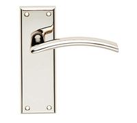 Carlisle SZR032PN - Maniglia per porta in ottone, nichel lucido