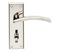 Carlisle SZR033PN - Maniglia per porta in ottone, nichel lucido