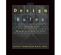 Carliss Y. Baldwin Kim B. Clark Design Rules (Tascabile) MIT Press