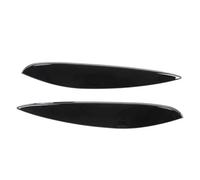 carLLL Tappo lavafaro auto, per Smart 453, Fortwo, Forfour 2015 2016 2017 2018 2019 2020 2 pezzi 2 pezzi per fari palpebre sopracciglio trim sopracciglio