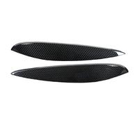 carLLL Tappo lavafaro auto, per Smart 453, Fortwo, Forfour 2015 2016 2017 2018 2019 2020 2 pezzi 2 pezzi per fari palpebre sopracciglio trim sopracciglio