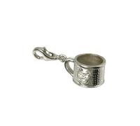 Carlo Biagi Charm Pendente Cuore Tazza 925 Argento CSCZ15C