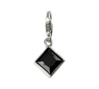 Carlo Biagi Ciondolo donna diamante argento 925 CSCZP02B, Argento sterling