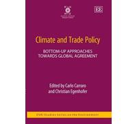 Carlo Carraro Climate and Trade Policy (Copertina rigida)