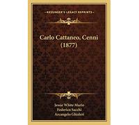 Carlo Cattaneo, Cenni (1877)