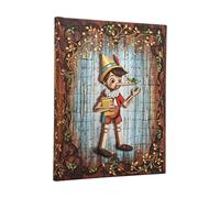 Carlo Collodi, Pinocchio Ultra Unlined Journal, 144pg, 120gsm