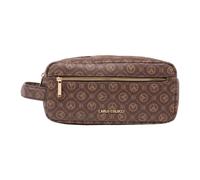 Carlo Colucci - Beauty Case con Stampa Logo - - Bags - Donna - Marrone - ONE SIZE