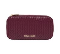 Carlo Colucci - Beauty Case Intrecciato - - Bags - Donna - Rosso - ONE SIZE