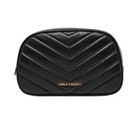Carlo Colucci - Beauty Case Trapuntato - - Bags - Donna - Nero - ONE SIZE